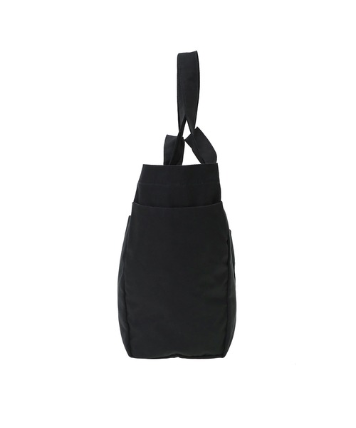 Manhattan Portage（マンハッタンポーテージ）の「THOMAS PAINE TOTE BAG COMBED COTTON GABARDINE DPL（トートバッグ・レディース・ブラック・LARGE）」の3枚目の写真