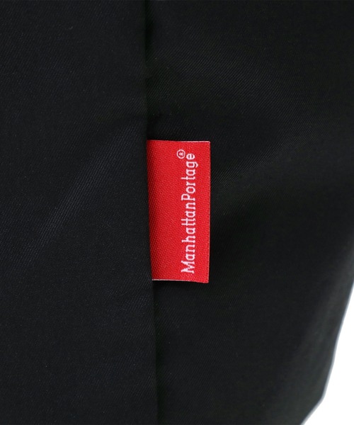 Manhattan Portage（マンハッタンポーテージ）の「THOMAS PAINE TOTE BAG COMBED COTTON GABARDINE DPL（トートバッグ・レディース・ブラック・LARGE）」の13枚目の写真