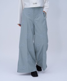 HARE（ハレ）の「Flowerシシュウワイドパンツ(HARE)（その他パンツ）」