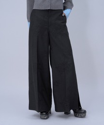 HARE | Flowerシシュウワイドパンツ(HARE)(その他パンツ)