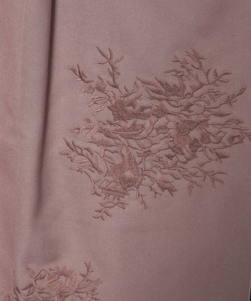 HARE（ハレ）の「Flowerシシュウワイドパンツ(HARE)（その他パンツ・レディース・ライトブルー/ピンク/ブラック・FREE）」の12枚目の写真