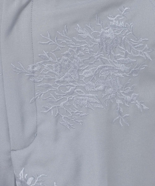 HARE（ハレ）の「Flowerシシュウワイドパンツ(HARE)（その他パンツ・レディース・ライトブルー/ピンク/ブラック・FREE）」の13枚目の写真