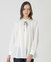 BLUE LABEL CRESTBRIDGE | ライトタンブラーフレアブラウス(シャツ/ブラウス)