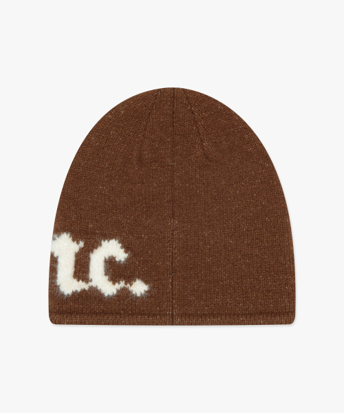 LMCの「GOTHIC NAME KNIT BEANIE brown（ニットキャップ/ビーニー・レディース・その他・ONE SIZE）」の4枚目の写真