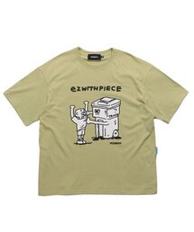 PIECEMAKER（ピースメーカー）の「TRASHMAN TEE (KHAKI)（Tシャツ/カットソー）」