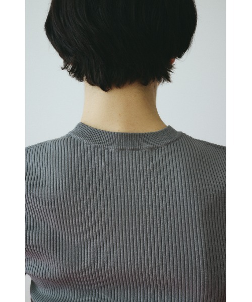 HeRIN.CYE（ヘリンドットサイ）の「Flare sleeve knit tops　　フレアスリーブニットトップス（ニット/セーター・レディース・レッド/ネイビー/グレー・FREE）」の11枚目の写真