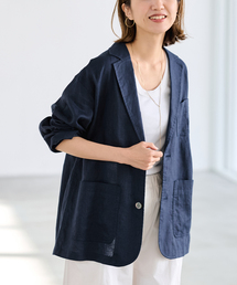 ソフトリネンライトジャケット