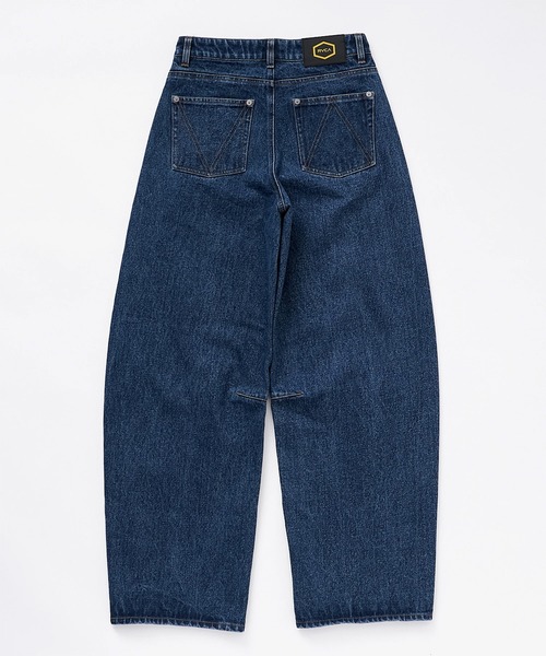 RVCA(ルーカ)の「RVCA/ルーカ RECESSION DENIM PANTS BG043701(その他パンツ・レディース・ブラック/ライトインディゴブルー・M/S)」の7枚目の写真