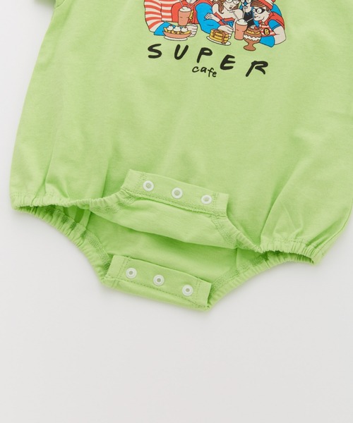 Ocean&Ground(オーシャン&グラウンド)の「FUN! FUN! FUN!プリントボディシャツ(その他ベビーウェア・キッズ・ブラック/ライム/レッド/ホワイト/キナリ/イエロー・70/80)」の13枚目の写真