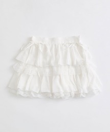 OLIVE des OLIVE | エアリーラッフルティアードミニスカート(スカート)