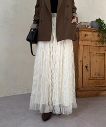 Thevon | ウェーブワッシャーシアースカート(スカート)