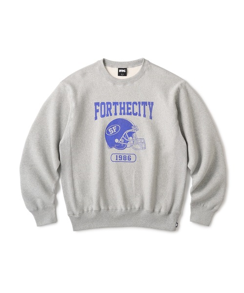FTC（エフティーシー）の「HELMET CREW NECK（スウェット・メンズ・ネイビー/グレー/その他/ブラック・LARGE/MEDIUM/X-LARGE）」の2枚目の写真