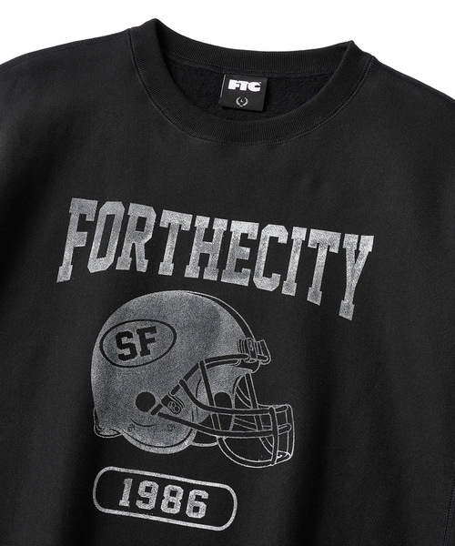 FTC（エフティーシー）の「HELMET CREW NECK（スウェット・メンズ・ネイビー/グレー/その他/ブラック・LARGE/MEDIUM/X-LARGE/SMALL）」の11枚目の写真