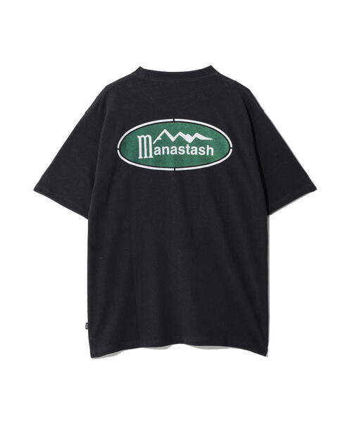 MANASTASH(マナスタッシュ)の「MANASTASH/マナスタッシュ/HEMP CLASSIC TEE ORIGINAL LOGO(Tシャツ/カットソー・メンズ・ホワイト/ブラック/カーキ・L/M/S/XL)」の8枚目の写真
