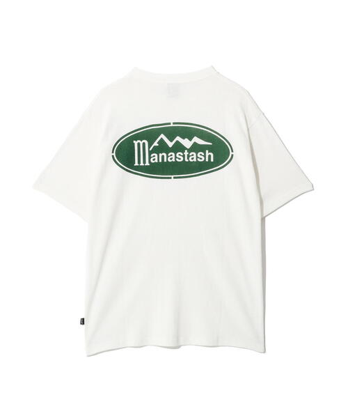 MANASTASH(マナスタッシュ)の「MANASTASH/マナスタッシュ/HEMP CLASSIC TEE ORIGINAL LOGO(Tシャツ/カットソー・メンズ・ホワイト/ブラック/カーキ・L/M/S/XL)」の9枚目の写真