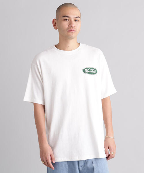 MANASTASH(マナスタッシュ)の「MANASTASH/マナスタッシュ/HEMP CLASSIC TEE ORIGINAL LOGO(Tシャツ/カットソー・メンズ・ホワイト/ブラック/カーキ・L/M/S/XL)」の11枚目の写真