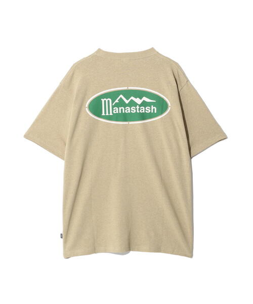MANASTASH(マナスタッシュ)の「MANASTASH/マナスタッシュ/HEMP CLASSIC TEE ORIGINAL LOGO(Tシャツ/カットソー・メンズ・ホワイト/ブラック/カーキ・L/M/S/XL)」の14枚目の写真