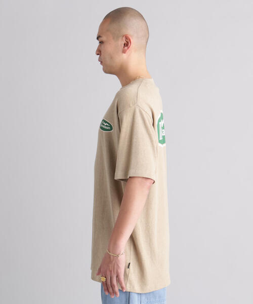 MANASTASH(マナスタッシュ)の「MANASTASH/マナスタッシュ/HEMP CLASSIC TEE ORIGINAL LOGO(Tシャツ/カットソー・メンズ・ホワイト/ブラック/カーキ・L/M/S/XL)」の19枚目の写真