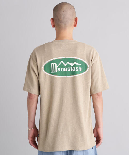 MANASTASH(マナスタッシュ)の「MANASTASH/マナスタッシュ/HEMP CLASSIC TEE ORIGINAL LOGO(Tシャツ/カットソー・メンズ・ホワイト/ブラック/カーキ・L/M/S/XL)」の20枚目の写真