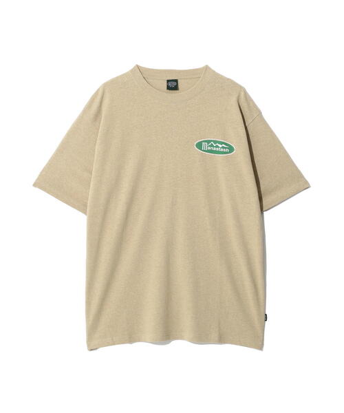 MANASTASH(マナスタッシュ)の「MANASTASH/マナスタッシュ/HEMP CLASSIC TEE ORIGINAL LOGO(Tシャツ/カットソー・メンズ・ホワイト/ブラック/カーキ・L/M/S/XL)」の5枚目の写真