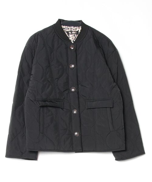 FREE STYLISTS(フリー スタイリスト)の「中綿 キルティングブルゾン(ブルゾン・レディース・ブラック/カーキ/ベージュ・M/L/S)」の4枚目の写真
