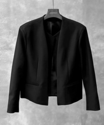 JOHNNY WOLF（ジョニーウルフ）の「ABYSS ノーカラー ショートジャケット（ノーカラージャケット）」