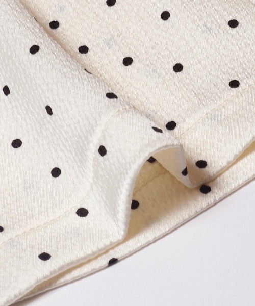 coca（coca）（コカ）の「サッカーサテンナロースカート（スカート・レディース・ブラック/アイボリー・L/S/M）」の18枚目の写真