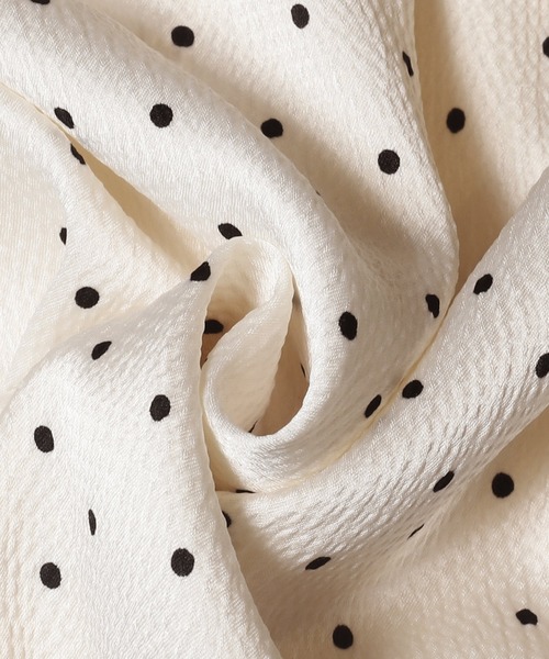 coca（coca）（コカ）の「サッカーサテンナロースカート（スカート・レディース・ブラック/アイボリー・L/S/M）」の19枚目の写真