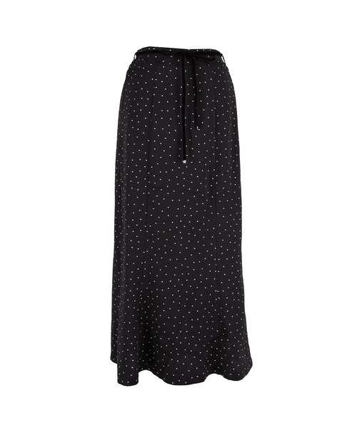 coca（coca）（コカ）の「サッカーサテンナロースカート（スカート・レディース・ブラック/アイボリー・L/S/M）」の21枚目の写真