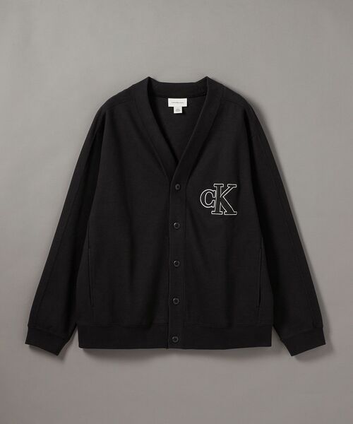 Calvin Klein(カルバン・クライン)の「【ユニセックス】ニット - Vネックコットンニットカーディガン(カーディガン/ボレロ・メンズ・ブラック・M/L/XL/S)」の6枚目の写真