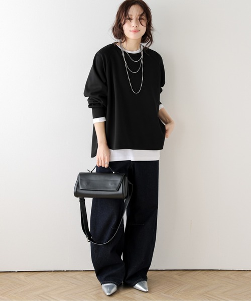 SUGAR BISKET（シュガービスケット）の「バックジップ プルオーバー（Tシャツ/カットソー・レディース・ブラック/ベージュ/グレー・フリー）」の7枚目の写真