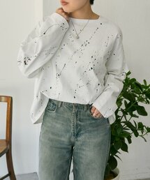 ear PAPILLONNER | ペイントTシャツ【SUM1 STYLE×MONT KEMMEL】(Tシャツ/カットソー)