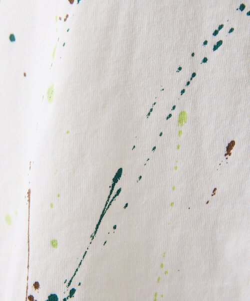 ear PAPILLONNER(イアパピヨネ)の「ペイントTシャツ【SUM1 STYLE×MONT KEMMEL】(Tシャツ/カットソー・レディース・ホワイト/ブラック・FREE)」の17枚目の写真