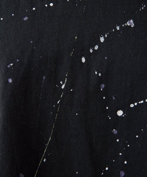 ear PAPILLONNER(イアパピヨネ)の「ペイントTシャツ【SUM1 STYLE×MONT KEMMEL】(Tシャツ/カットソー・レディース・ホワイト/ブラック・FREE)」の3枚目の写真
