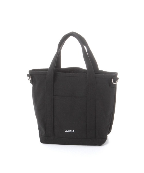 LAKOLE（ラコレ）の「ミニショルダーバッグ / 641297（ショルダーバッグ・レディース・グレー/ブラック・FREE）」の6枚目の写真