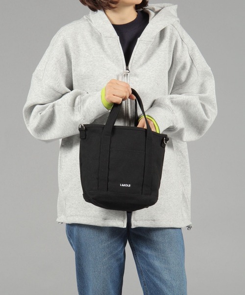 LAKOLE（ラコレ）の「ミニショルダーバッグ / 641297（ショルダーバッグ・レディース・グレー/ブラック・FREE）」の17枚目の写真