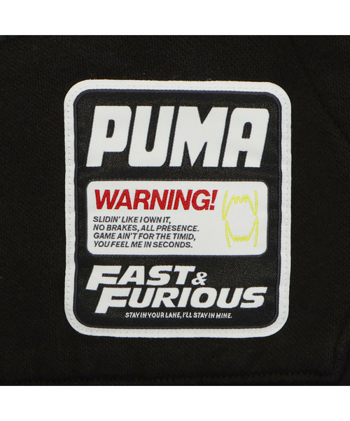 PUMA(プーマ)の「PUMA プーマ メンズ バスケットボール PUMA x ワイルド スピード フーディ FL(パーカー・メンズ・ブラック/オレンジ・MEDIUM/LARGE/SMALL/X-LARGE)」の14枚目の写真