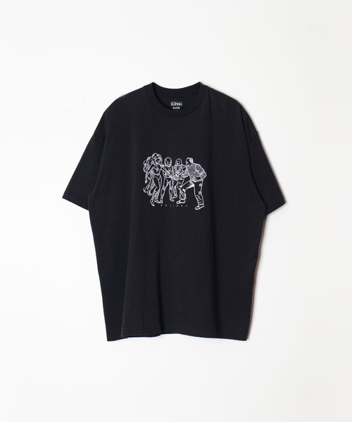 HOLIDAY(ホリデイ)の「SUPER FINE S/S T-SHIRT (HEROES) スーパーファインショートスリーブTシャツ (ヒーローズ)(Tシャツ/カットソー・レディース・ホワイト/ブラック・XL)」の1枚目の写真