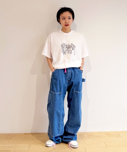 HOLIDAY(ホリデイ)の「SUPER FINE S/S T-SHIRT (HEROES) スーパーファインショートスリーブTシャツ (ヒーローズ)(Tシャツ/カットソー・レディース・ホワイト/ブラック・XL)」の10枚目の写真