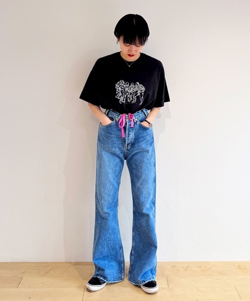 HOLIDAY(ホリデイ)の「SUPER FINE S/S T-SHIRT (HEROES) スーパーファインショートスリーブTシャツ (ヒーローズ)(Tシャツ/カットソー・レディース・ホワイト/ブラック・XL)」の12枚目の写真