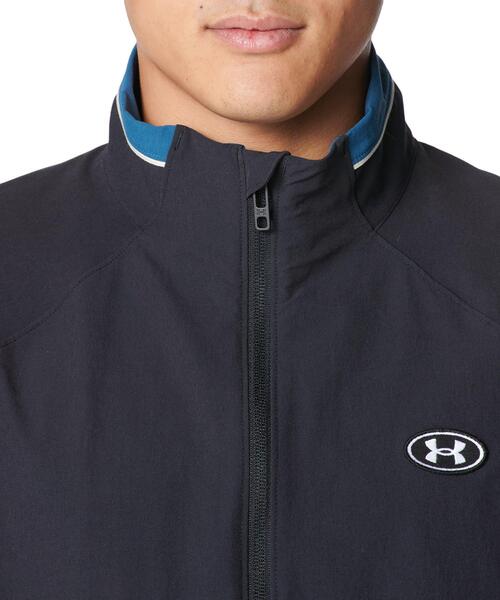 UNDER ARMOUR（アンダーアーマー）の「UAナイロン トラックジャケット（ライフスタイル/メンズ）（その他アウター・メンズ・ブラック・L/XL/M/2XL/S）」の4枚目の写真