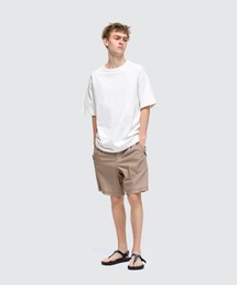 エラスティックナイロンプリントラックスショーツ│ELASTIC NYLON PRINT LAX SHORTS