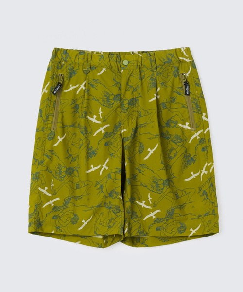 WILD THINGS(ワイルドシングス)の「エラスティックナイロンプリントラックスショーツ│ELASTIC NYLON PRINT LAX SHORTS(その他パンツ・メンズ・ブラウン系その他6/ベージュ系その他5/グリーン系カモフラージュ/ベージュ系その他4/ブラック系その他6/グリーン系その他5・XL/L/M/S)」の8枚目の写真