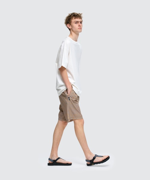 WILD THINGS(ワイルドシングス)の「エラスティックナイロンプリントラックスショーツ│ELASTIC NYLON PRINT LAX SHORTS(その他パンツ・メンズ・ブラウン系その他6/ベージュ系その他5/グリーン系カモフラージュ/ベージュ系その他4/ブラック系その他6/グリーン系その他5・XL/L/M/S)」の14枚目の写真
