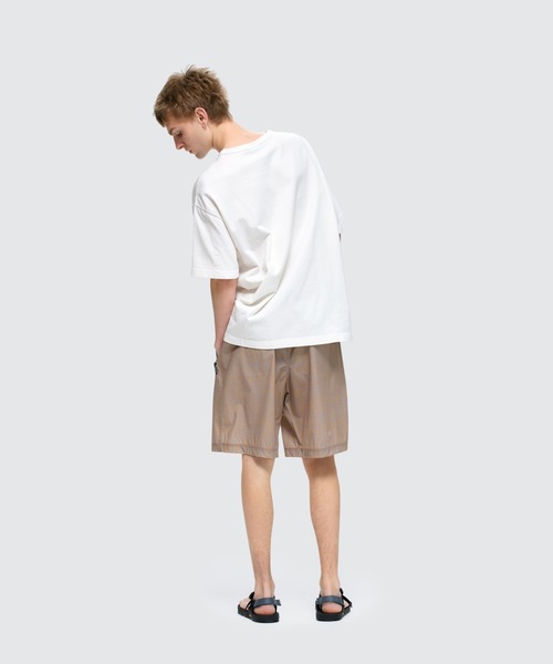 WILD THINGS(ワイルドシングス)の「エラスティックナイロンプリントラックスショーツ│ELASTIC NYLON PRINT LAX SHORTS(その他パンツ・メンズ・ブラウン系その他6/ベージュ系その他5/グリーン系カモフラージュ/ベージュ系その他4/ブラック系その他6/グリーン系その他5・XL/L/M/S)」の15枚目の写真
