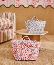 Cath Kidston（キャスキッドソン）の「キルテッド ストレージ 2個セット Posey spot / Mystery Floral（収納グッズ）」