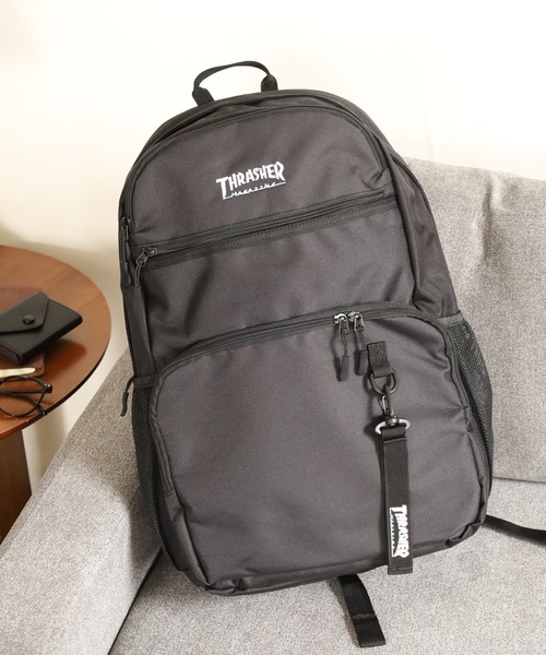 THRASHER(スラッシャー)の「THRASHER BACKPACK30 リュック(バックパック/リュック・メンズ・ブラック×ホワイト/ブラック系・FREE)」の17枚目の写真