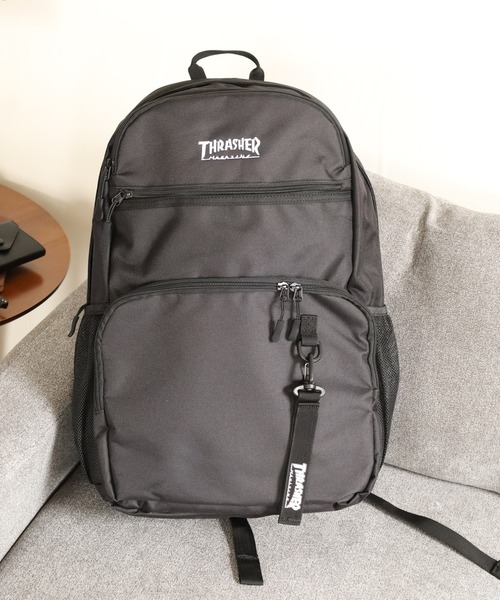 THRASHER(スラッシャー)の「THRASHER BACKPACK30 リュック(バックパック/リュック・メンズ・ブラック×ホワイト/ブラック系・FREE)」の18枚目の写真