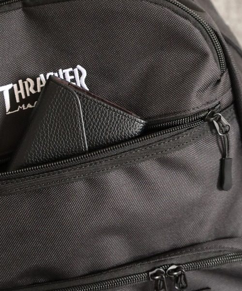THRASHER(スラッシャー)の「THRASHER BACKPACK30 リュック(バックパック/リュック・メンズ・ブラック×ホワイト/ブラック系・FREE)」の22枚目の写真