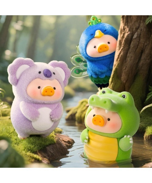LULU　Animal Party　レアカラー　ブルー　孔雀　フィギュア LULU THE PIGGY ANIMAL PARTY SERIES ルル・ザ・ピギー アニマル